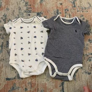 Ralph Lauren Onesie Baby Boy 6m
